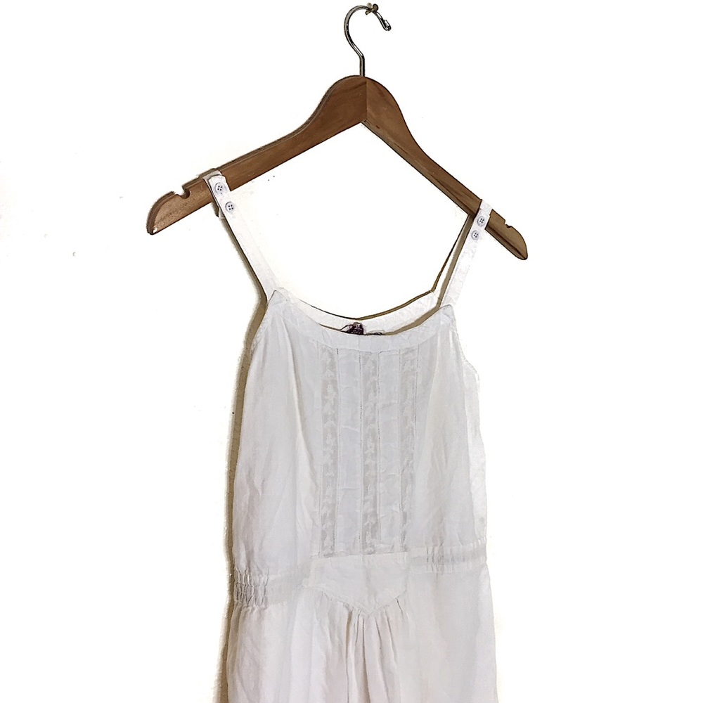 White Spaghetti Strap Dress